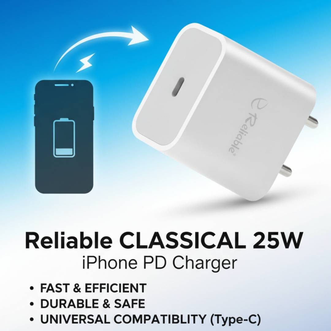 Reliable CLASSICAL 25W iPhone PD Charger Adapter