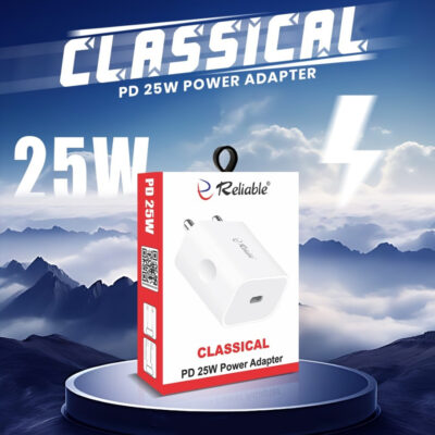 Reliable CLASSICAL 25W iPhone PD Charger Adapter C to Lightning Cable