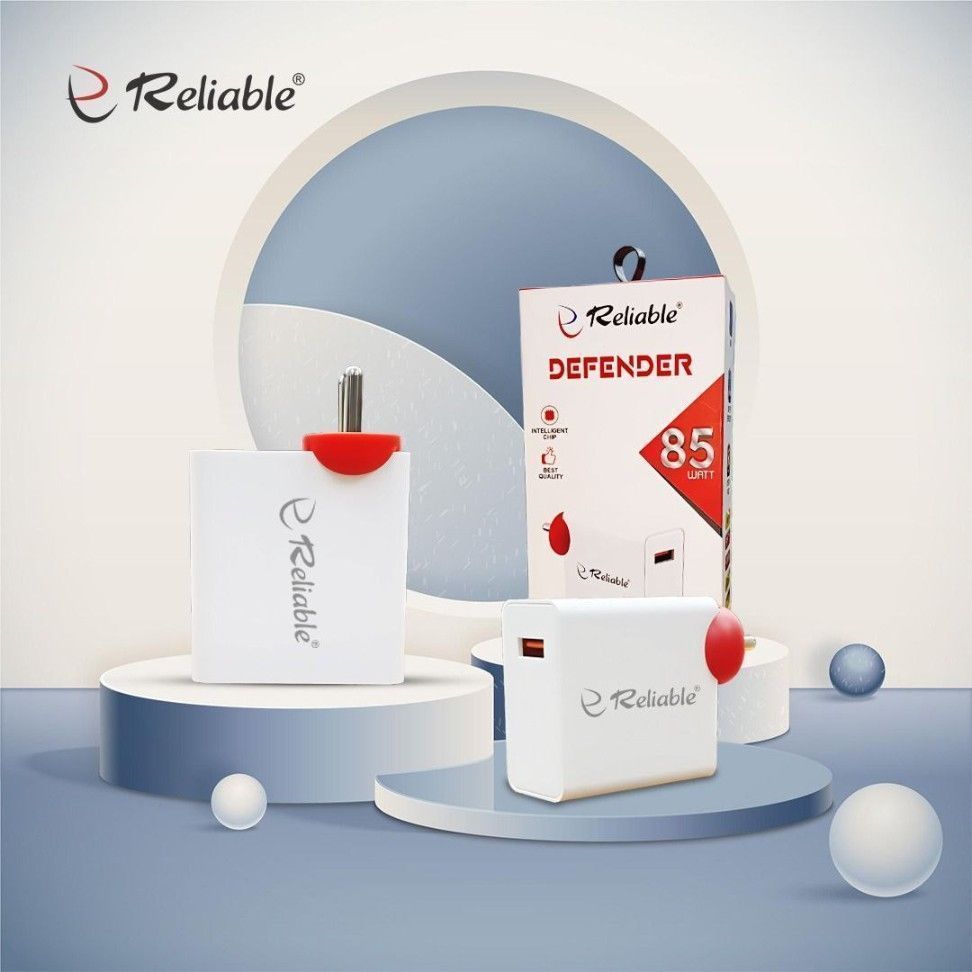 reliable defender 85w super vooc 3.0 ultra fast charger adapter | type c power delivery