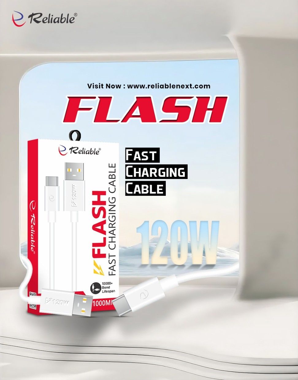 reliable flash type c fast charging cable – durable, high speed usb c cord with guarantee