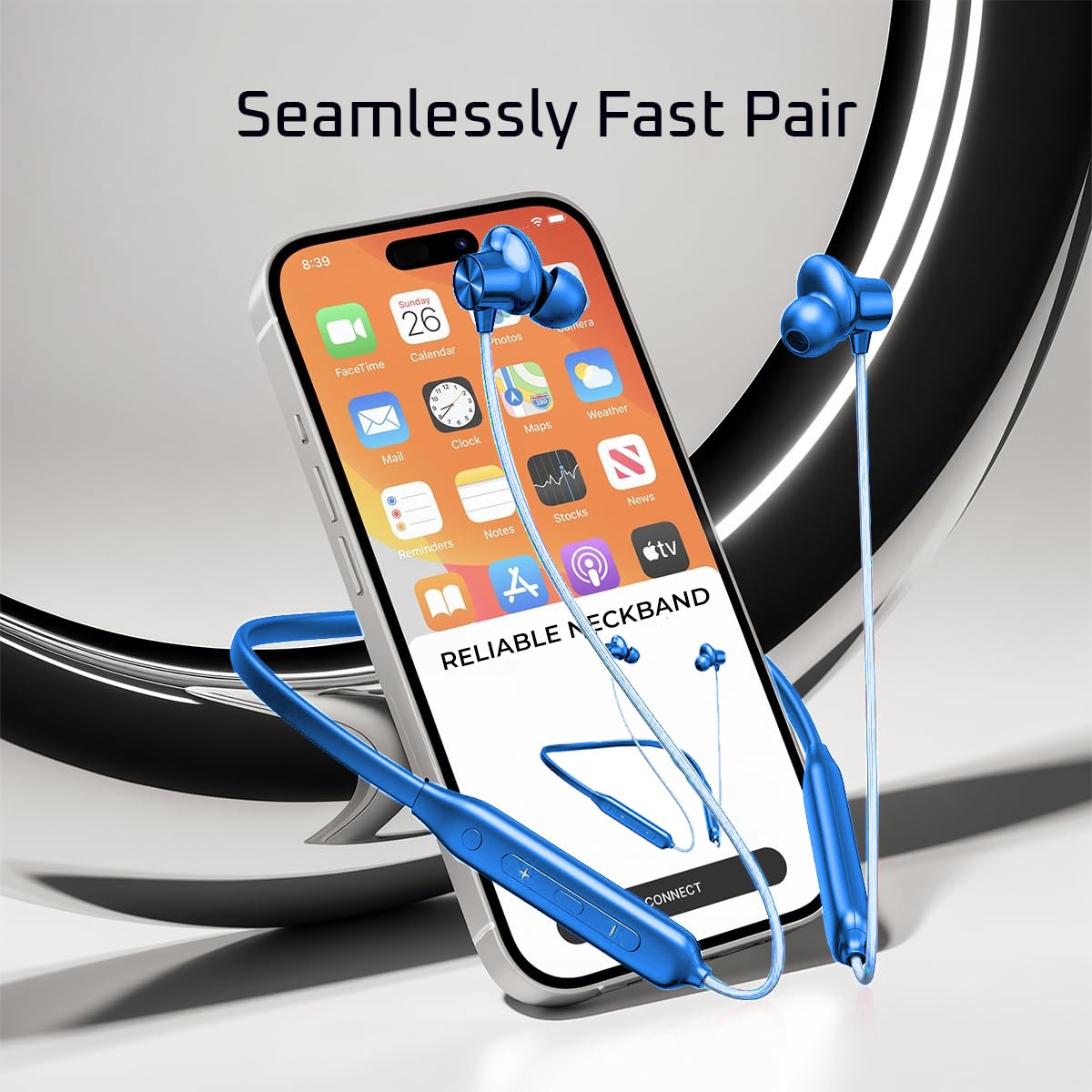 Reliable BULLET Wireless Neckband Earphones