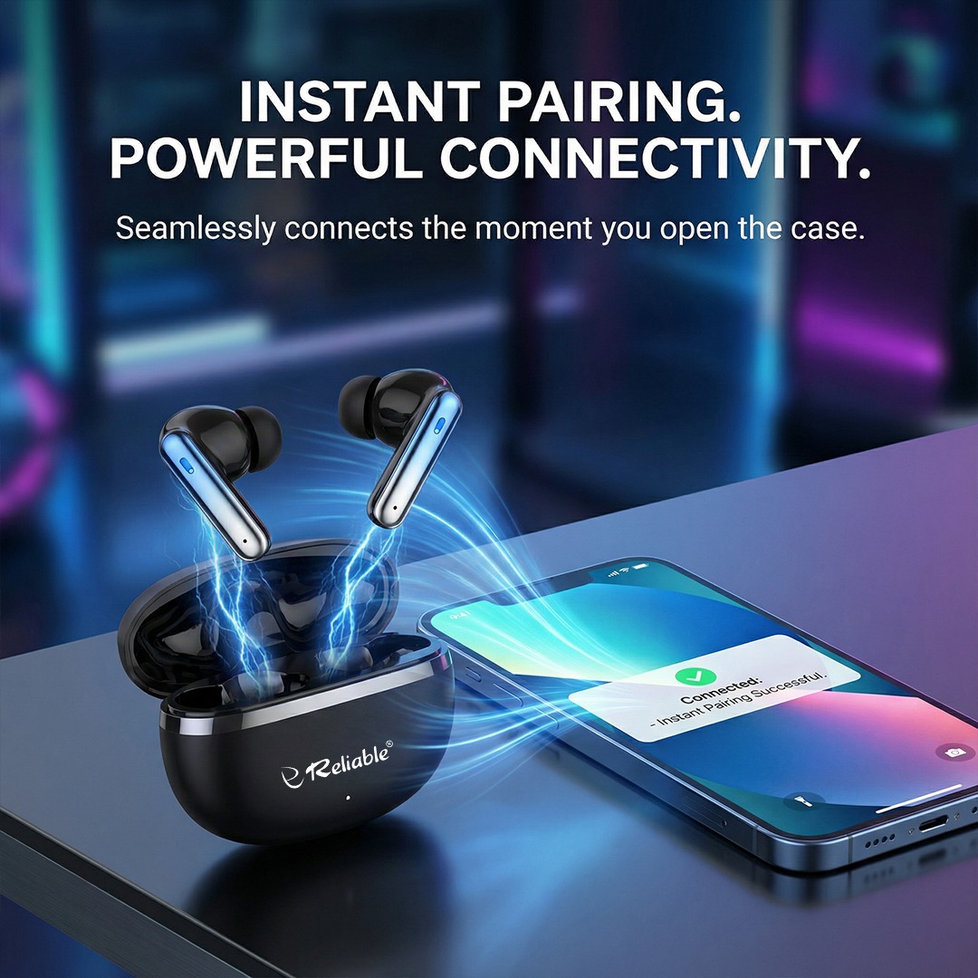 Reliable WAVE Wireless Earbuds