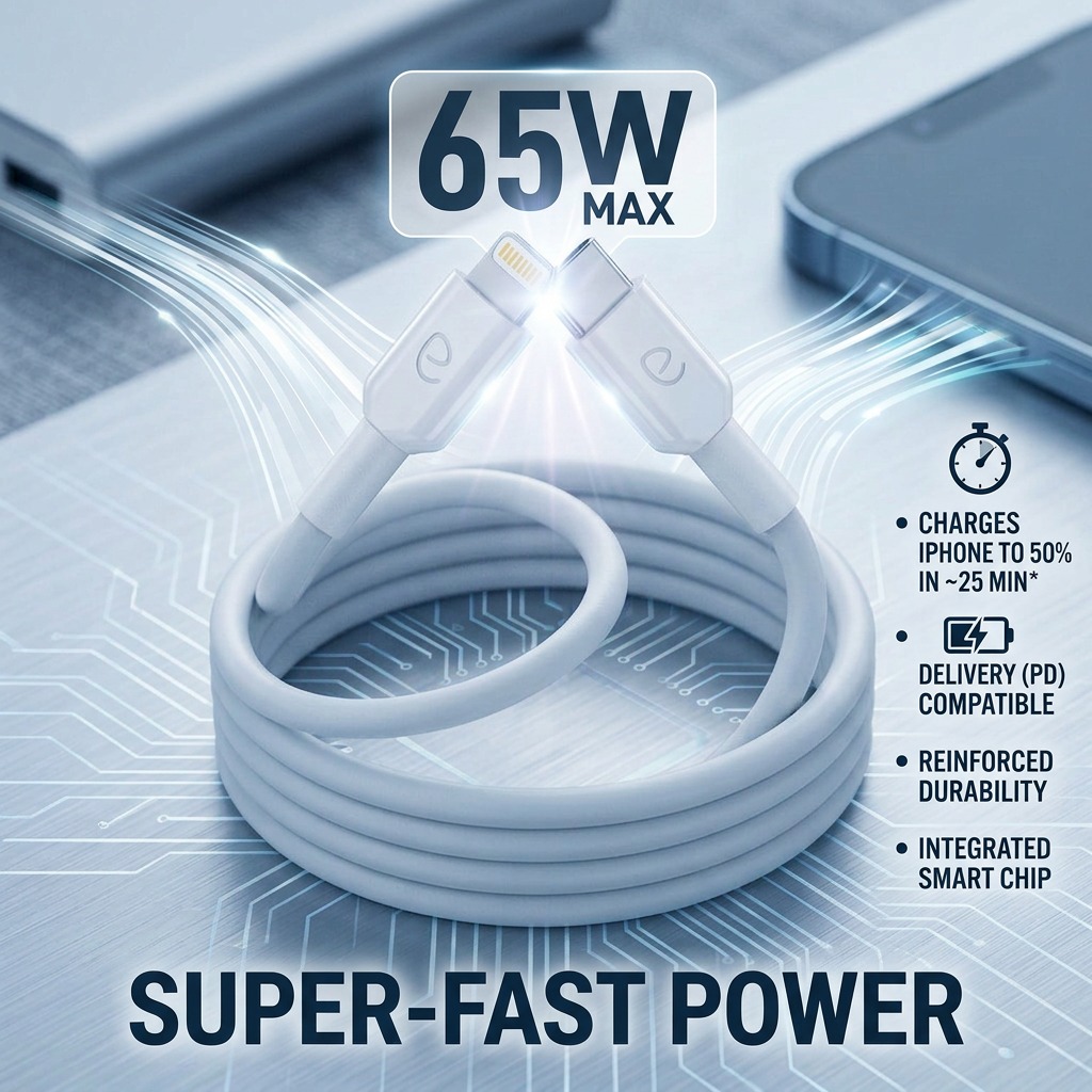 Reliable Fleet Type-C iPhone Charging Cable