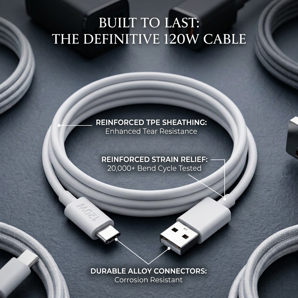 Reliable Flash Type-C Fast Charging Cable