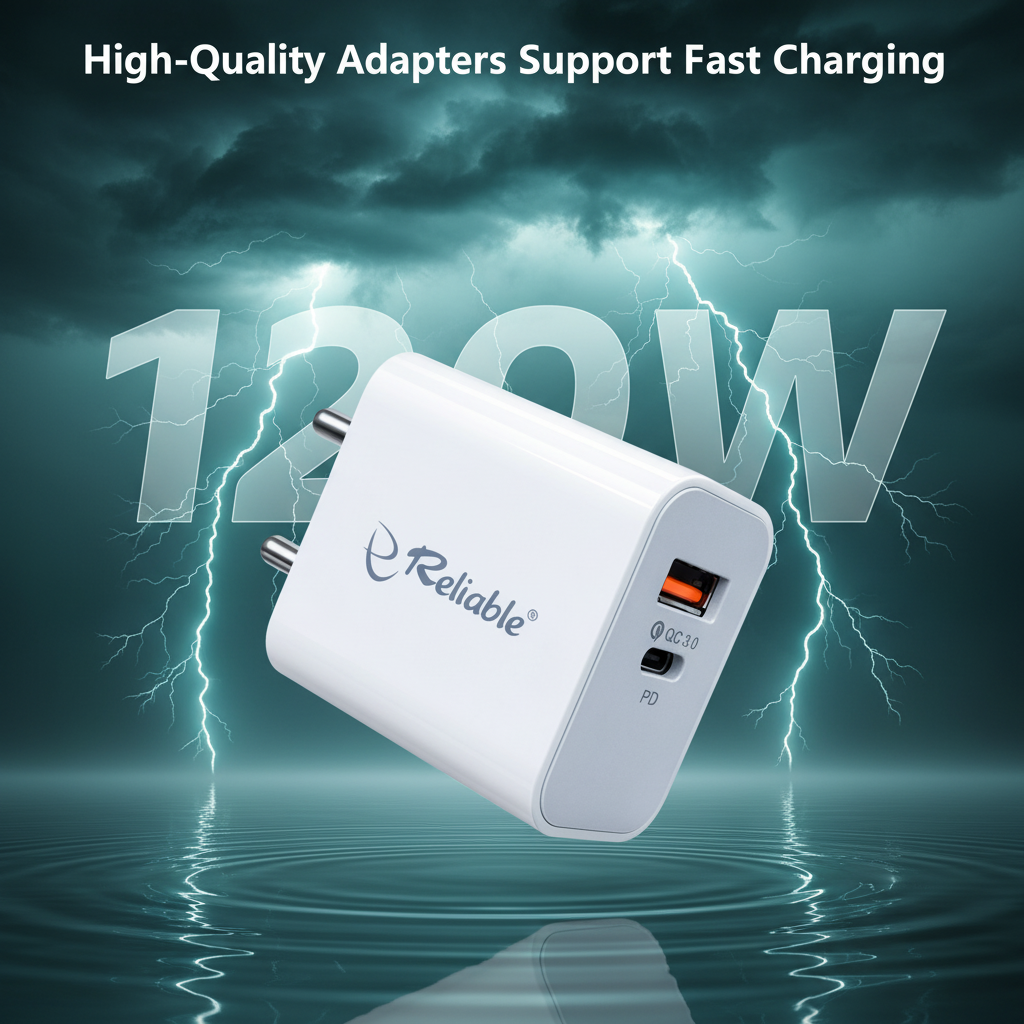 Reliable PQ1 80W Dual Port Fast Charger