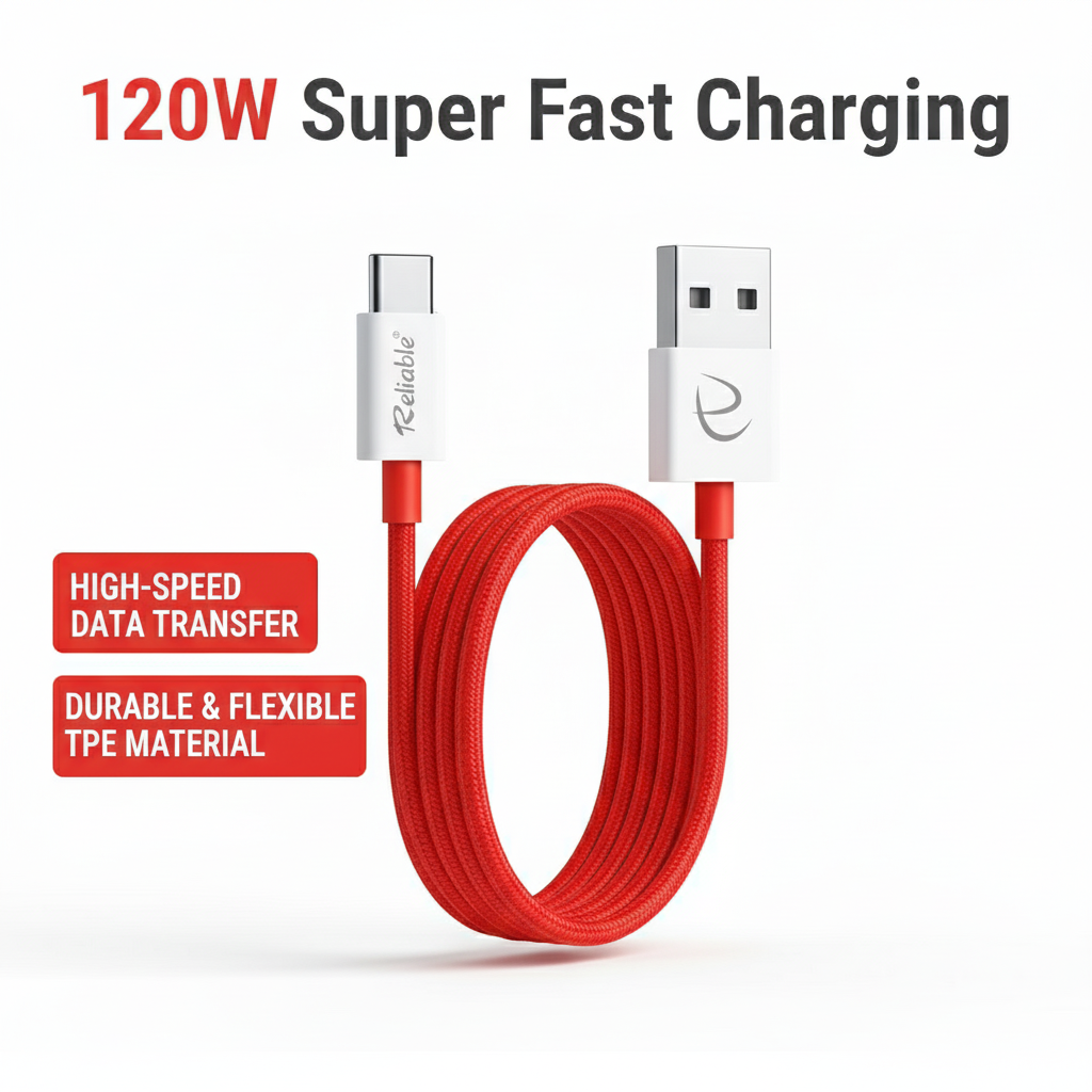Reliable SOLID USB-C Fast Charging Cable