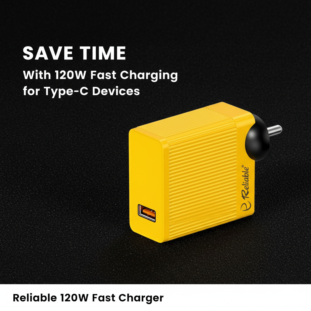 Reliable 120W USB Ultra Fast Charger